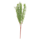 Artificial Leaf Grass Foliage Plastic Plant Home Bedroom Garden Wedding Floral Decor Table Centerpiece DIY Plants 45cm Light Green