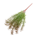 Artificial Leaf Grass Foliage Plastic Plant Home Bedroom Garden Wedding Floral Decor Table Centerpiece DIY Plants 45cm Red Green