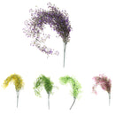 Waterproof Sunproof Artificial Admiralty Plastic Vine Plant Hanging Wall Decor Wedding Home Party Floral Decor Dark Purple