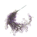 Waterproof Sunproof Artificial Admiralty Plastic Vine Plant Hanging Wall Decor Wedding Home Party Floral Decor Dark Purple