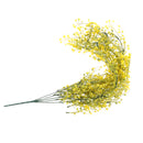 Waterproof Sunproof Artificial Admiralty Plastic Vine Plant Hanging Wall Decor Wedding Home Party Floral Decor Yellow
