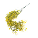 Waterproof Sunproof Artificial Admiralty Plastic Vine Plant Hanging Wall Decor Wedding Home Party Floral Decor Yellow