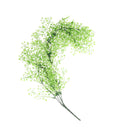 Waterproof Sunproof Artificial Admiralty Plastic Vine Plant Hanging Wall Decor Wedding Home Party Floral Decor White+Green