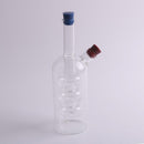 Oil Vinegar Dispenser Container Double Outlets Cruet Glass Bottle A
