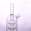 Oil Vinegar Dispenser Container Double Outlets Cruet Glass Bottle A