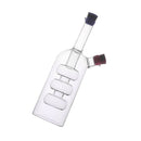 Oil Vinegar Dispenser Container Double Outlets Cruet Glass Bottle A
