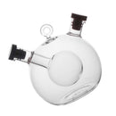 Vinegar Oil Dispenser Glass Bottle with 2 Silica Gel Caps Kitchen Container C