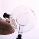 Vinegar Oil Dispenser Glass Bottle with 2 Silica Gel Caps Kitchen Container C