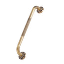 Brass Brushed Bathroom Hardware Concealed Screw Safety Grab Bar Handle 20"
