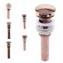 Home Kitchen Tools Durable Brass Faucet Pop Up Vessel Basin Sink Drain Stopper Gold Big Bounce