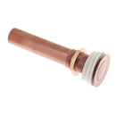 Home Kitchen Tools Durable Brass Faucet Pop Up Vessel Basin Sink Drain Stopper Rose Gold Small Bounce