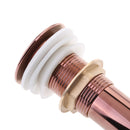 Home Kitchen Tools Durable Brass Faucet Pop Up Vessel Basin Sink Drain Stopper Rose Gold Small Bounce