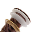 Home Kitchen Tools Easy Assembly Cleaning Brass Faucet Pop Up Vessel Basin Sink Drain Stopper Gold Flap With Hole