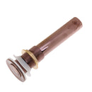 Home Kitchen Tools Easy Assembly Cleaning Brass Faucet Pop Up Vessel Basin Sink Drain Stopper Gold Flap With Hole