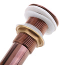Home Kitchen Tools Brass Faucet Pop Up Vessel Basin Sink Drain Stopper Gold Flap
