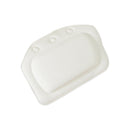 Home Bathroom Use Neck Spa Support Relax Shower Foam Sponge Soft Bathtub Pillow Bath Headrest White