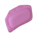Home Bathroom Use Neck Spa Support Relax Shower Foam Sponge Soft Bathtub Pillow Bath Headrest Purple