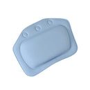 Home Bathroom Use Neck Spa Support Relax Shower Foam Sponge Soft Bathtub Pillow Bath Headrest Dark Blue