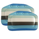 Home Bathroom Use Neck Spa Support Relax Shower Multicolor Stripe Charms Foam Sponge Soft Bathtub Pillow Bath Headrest