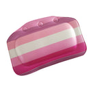 Home Bathroom Use Neck Spa Support Relax Shower Multicolor Stripe Pattern Charms Foam Sponge Soft Bathtub Pillow Bath Headrest