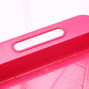 Home Kitchen Use Tools Accessory Adjustable Over Kitchen Sink Cutting Board Strainer Red 14.37x9.84x1.97inch