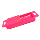 Home Kitchen Use Tools Accessory Adjustable Over Kitchen Sink Cutting Board Strainer Red 14.37x9.84x1.97inch