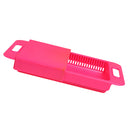 Home Kitchen Use Tools Accessory Adjustable Over Kitchen Sink Cutting Board Strainer Red 14.37x9.84x1.97inch