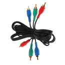 1.5m 3-RCA (L + R + V) Composite AV Audio Video Cable Gold Plated Male M/M