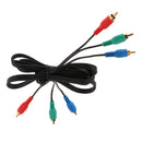 1.5m 3-RCA (L + R + V) Composite AV Audio Video Cable Gold Plated Male M/M