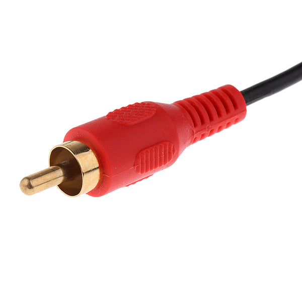 1.5m 3-RCA (L + R + V) Composite AV Audio Video Cable Gold Plated Male M/M