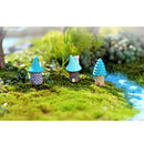 Mini Resin Cartoon Tree House DIY Moss Micro Landscape Decoration Garden