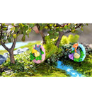 4 Pieces Micro Landscape Decorations Mini Resin Animal Garden DIY Totoro