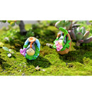 4 Pieces Micro Landscape Decorations Mini Resin Animal Garden DIY Totoro