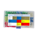 500 Piece 3mm 5mm LED Light White Yellow Red Green Blue DIY LED Assorted Kit