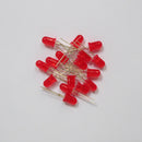 500 Piece 3mm 5mm LED Light White Yellow Red Green Blue DIY LED Assorted Kit