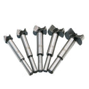 5 Pieces Woodworking Drill Bits Hinge Cutter Hole Saw Set with Round Shank