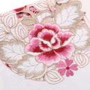 Home Table Cafe Restaurant Dining Table Runner Embroidered Floral Pattern Charms With Tassel Cutwork Decor 40cmx220cm