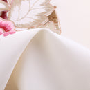 Home Table Cafe Restaurant Dining Table Runner Embroidered Floral Pattern Charms With Tassel Cutwork Decor 40cmx220cm