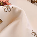 Home Table Cafe Restaurant Dining Table Runner Embroidered Floral Pattern Charms With Tassel Cutwork Decor 40cmx150cm Dark Red