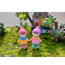4 Pieces Micro Landscape Decorations Mini Resin Animal Garden DIY Girls
