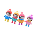 4 Pieces Micro Landscape Decorations Mini Resin Animal Garden DIY Girls