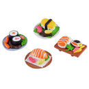 4 Pieces Micro Landscape Decorations Mini Resin Animal Garden DIY Sushi