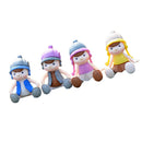 4 Pieces Micro Landscape Decorations Mini Resin Animal Garden DIY Boy & Girl