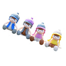 4 Pieces Micro Landscape Decorations Mini Resin Animal Garden DIY Boy & Girl