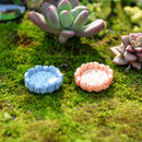 Orange Pond Fairy Garden Miniature Dollhouse Craft Micro Landscape Decor