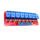 24V 8-Channel Relay Module with Optocoupler H/L Level Triger for Arduino