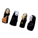 Faceless Men Resin Bonsai Micro Landscape Gardening Ornaments 4pcs/lot
