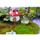 Pack of 3 Cute Mini Resin Pool Statue Garden DIY Micro Landscape Decoration