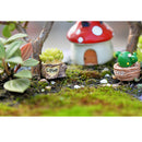 4 pcs Cute Mini Resin LOVE Statue Miniature Fairy Garden Micro Landscape