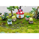 4 pcs Cute Mini Resin LOVE Statue Miniature Fairy Garden Micro Landscape